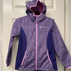 Free Country Girls Purple Hooded Jacket